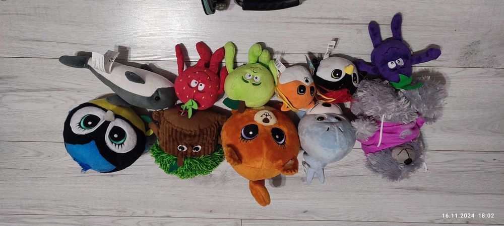 Maskotki plus plecak