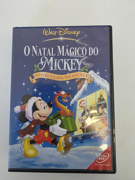 Lote 4 DVDs Infantis – Toy Story 3, Mickey, Heidi, Gato Botas