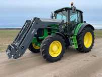 John Deere 6630  2010r, ładowacz quicke