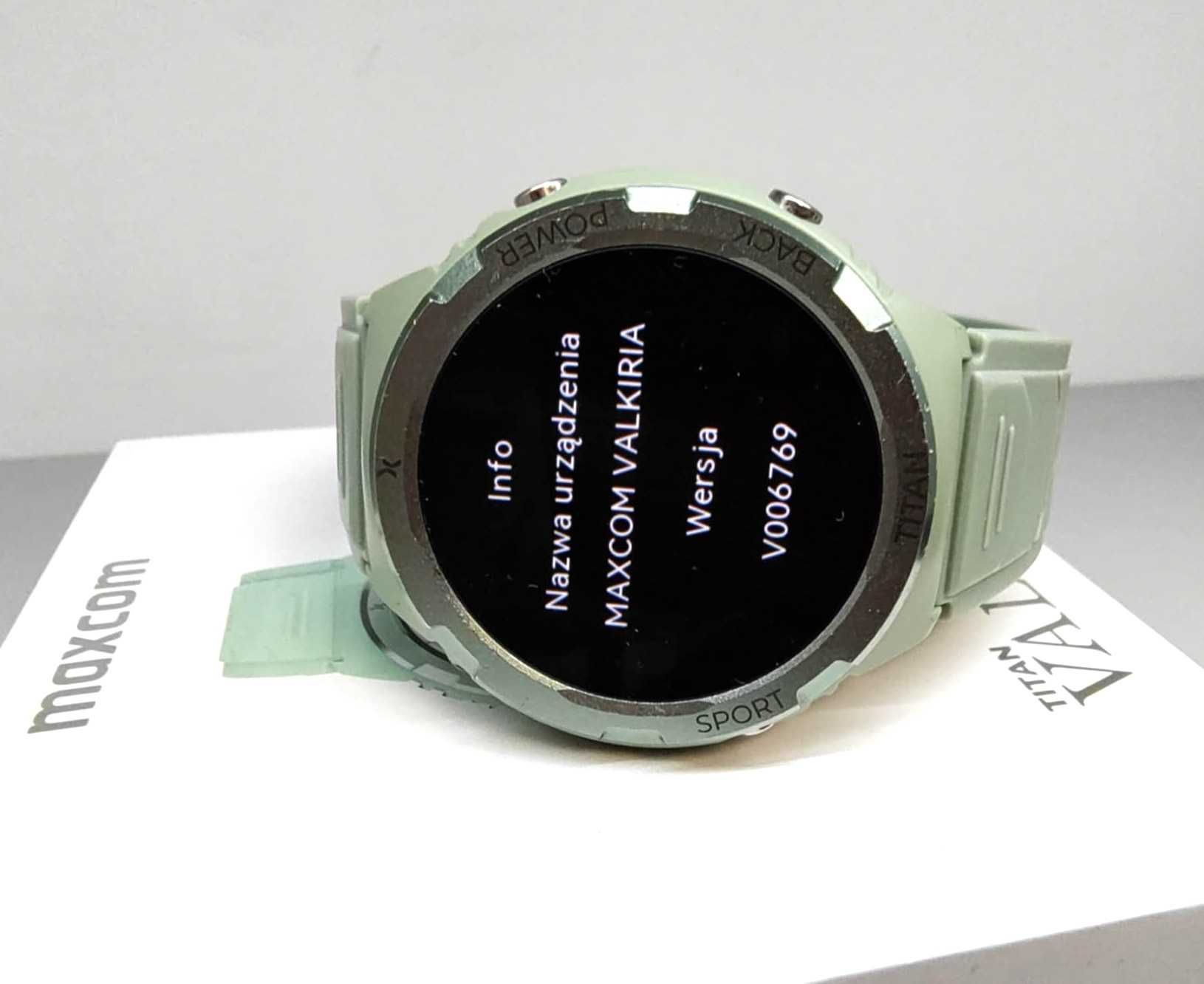 Smartwatch MAXCOM FW100 Titan VALKIRIA mietowy