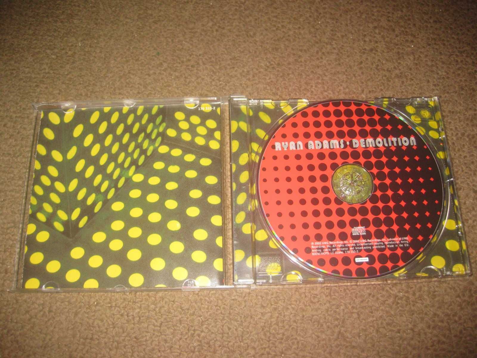 CD do Ryan Adams "Demolition" Portes Grátis!