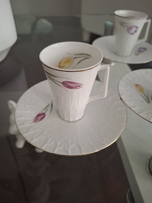 5 chávenas de café  casquinha d'ovo