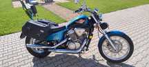Honda Shadow Honda Shadow 600 + kufry piórniki uchwyt na telefon