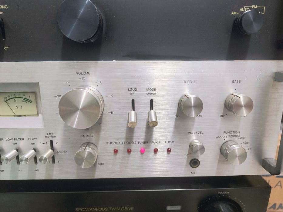 Wzmacniacz i radio Lenco