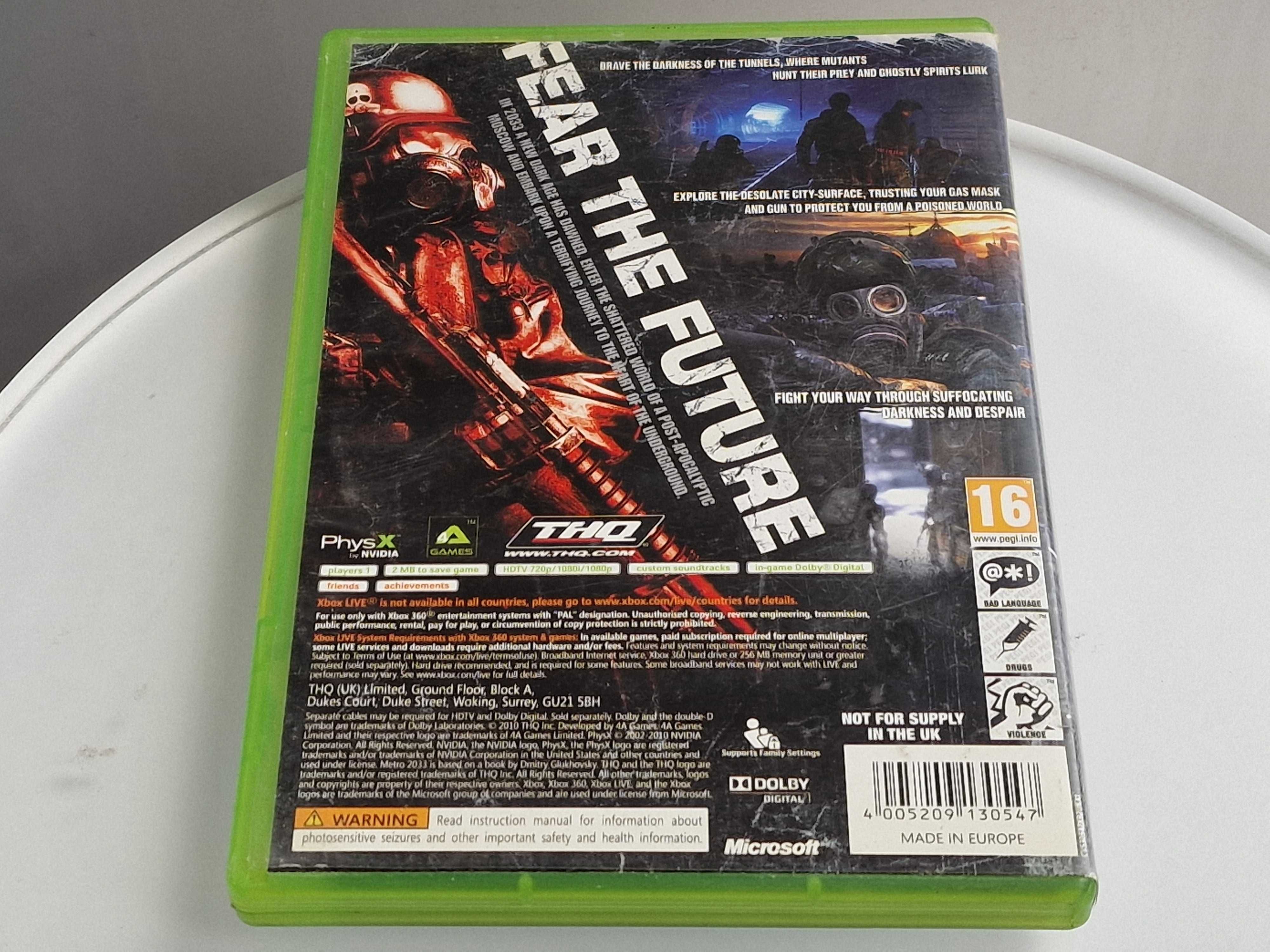 Gra XBOX 360 Metro 2033 Sklep Zamiana