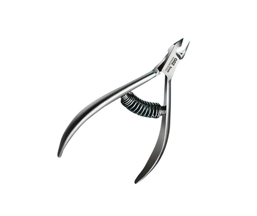 Profesjonalne cążki do skórek ze stali nierdzewnej z popychaczem 5 mm