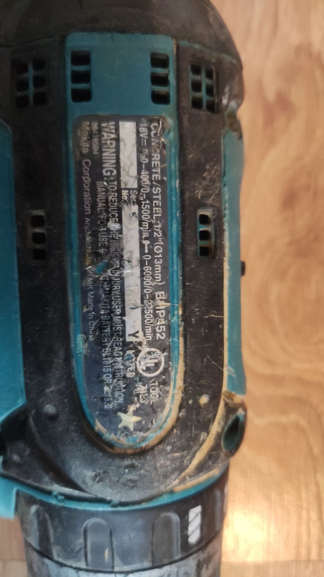 Wkrętarka udarowa MAKITA BHP452