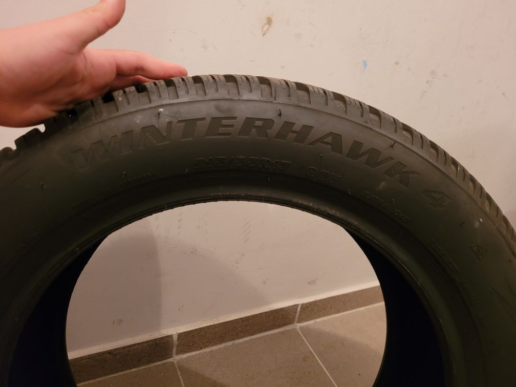 215 55 r17 opony zimowe Firestone