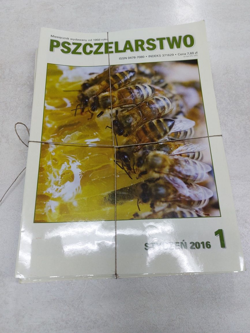 Magazyn Pszczelarstwo. Rocznik 2016. 12 sztuk