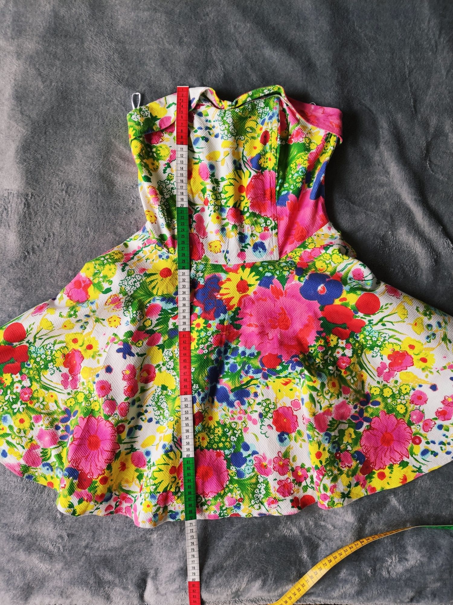 Sukienka w kwiaty Topshop 36 S