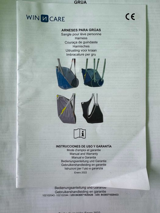 Elevador elétrico para pacientes, cuidados a idosos