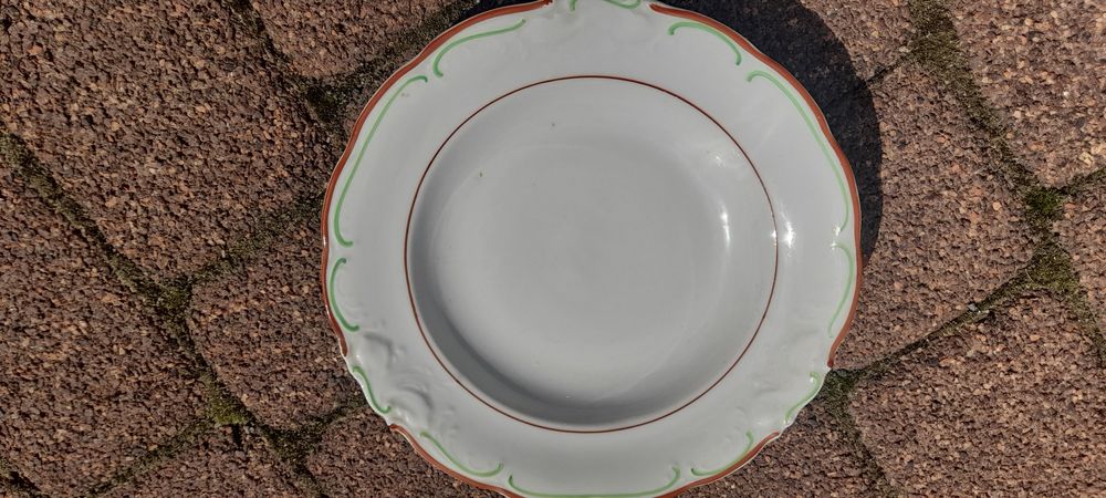 Zabytkowe Talerze Wałbrzych 6+6