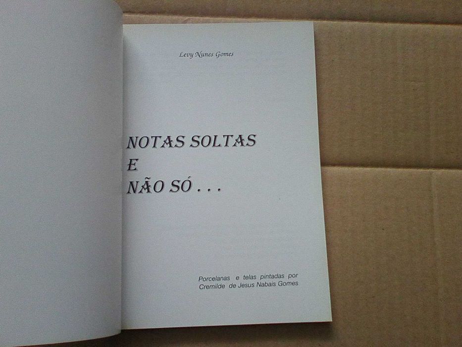 Notas soltas e não só...