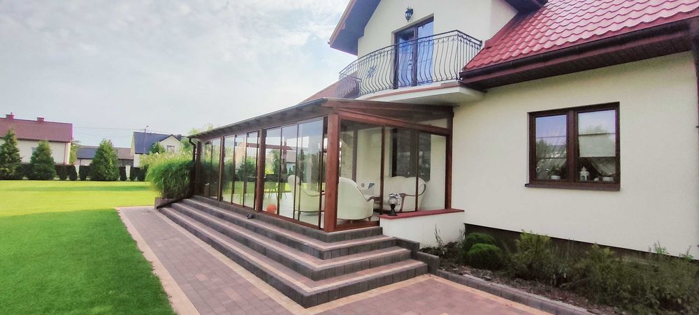 Zabudowa tarasu zadaszenie taras pergola