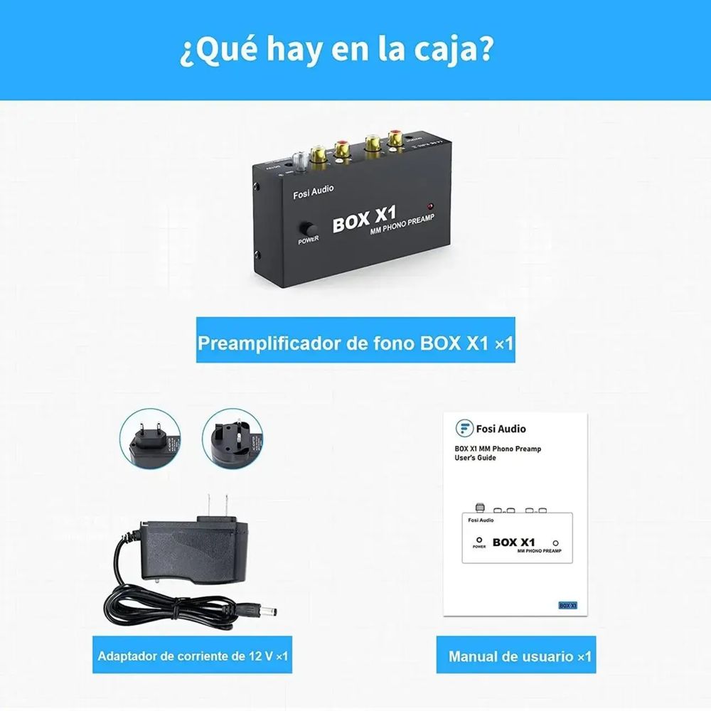 Міні-підсилювач стереозвуку Hi-Fi Fosi Audio Box X1