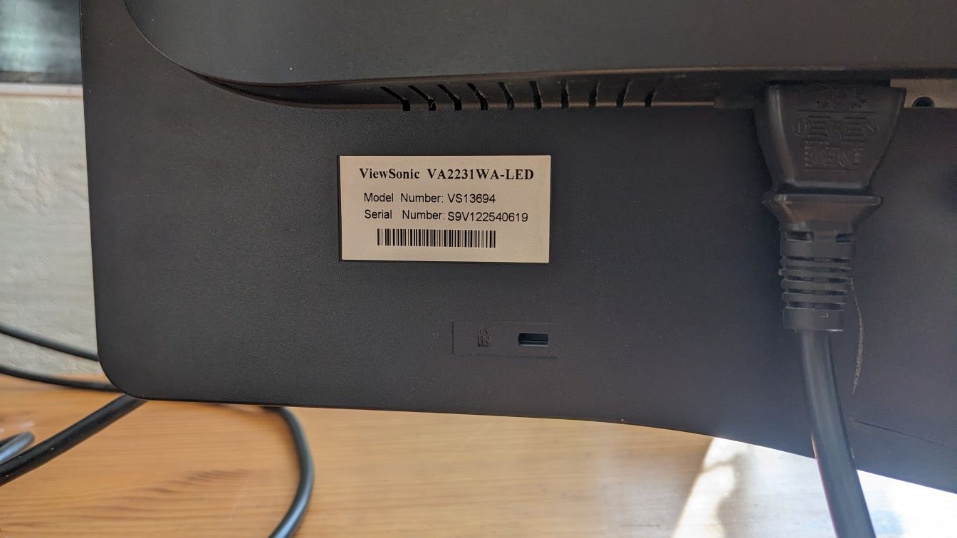 Монітор Viewsonic VA2231WA-LED