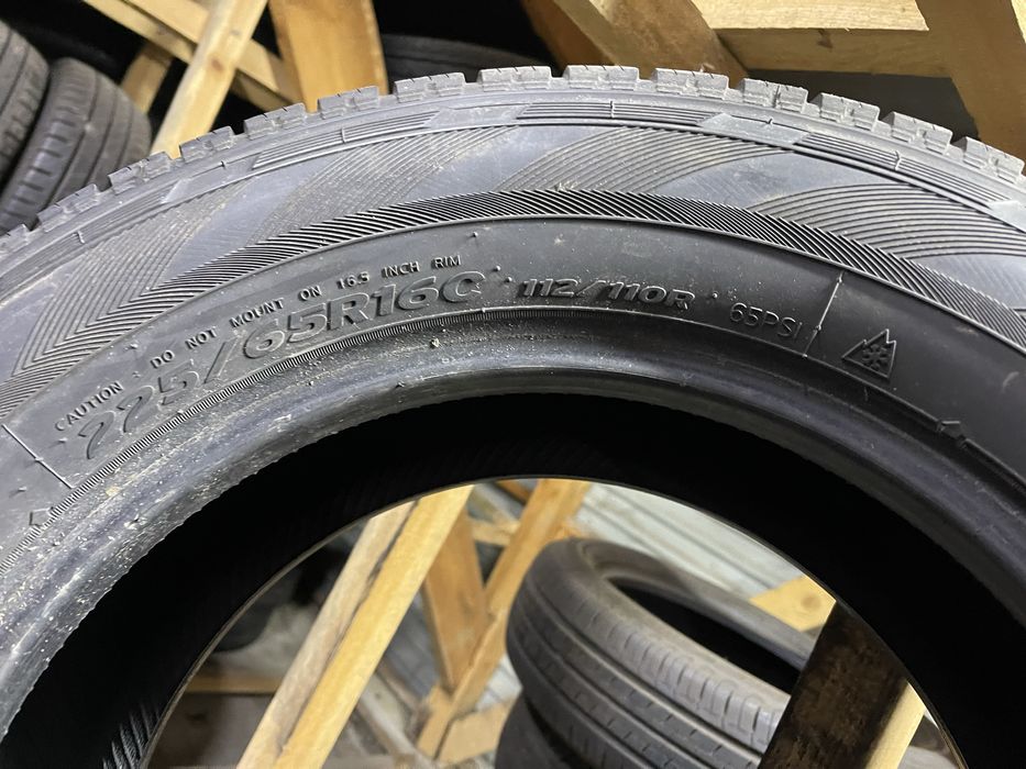 Шини вантажні 225/65R16c HANKOOK 4шт