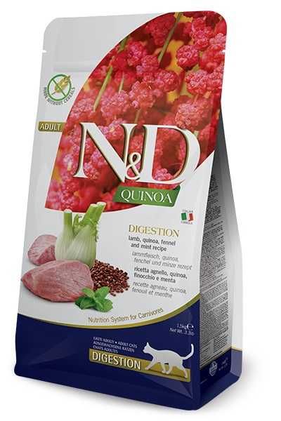 Farmina Cat N&D Quinoa Digestion lamb 1,5 kg