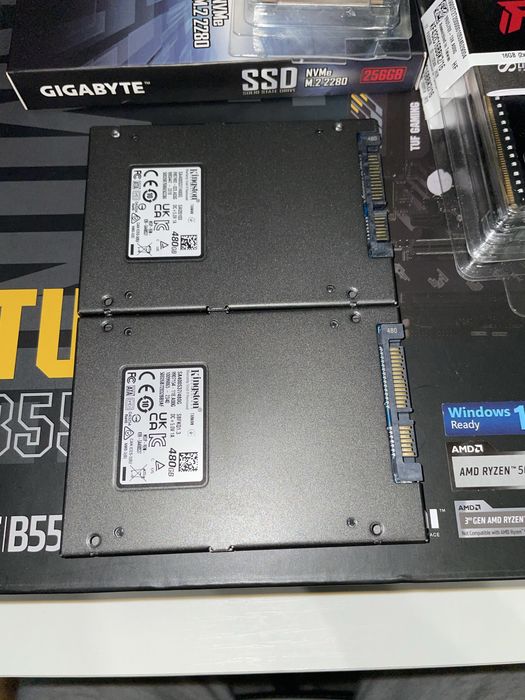 Ssd диски Kingston A400 ( 1 штука ) по 480gb 2.5 3d v-nand оригінал