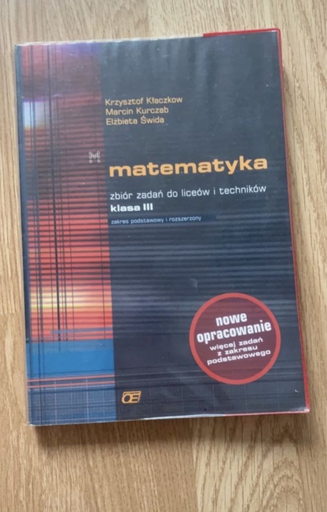 Zbiór zadań Matematyka 3 Oficyna Edukacyjna