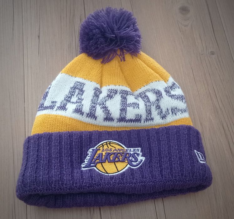 Czapka zimowa NBA Los Angeles Lakers New Era