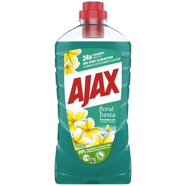 Ajax Floral Fiesta Kwiat Laguny Płyn Uniwersalny do Mycia Podłóg 1L