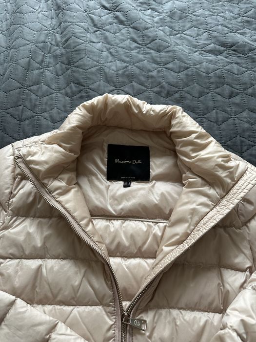 Куртка пуховик massimo dutti S бомбер