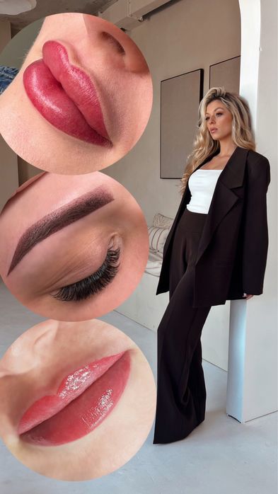 Makijaż permanentny Przedłurzanie rzęs Henna Make up Masaż Zabiegi