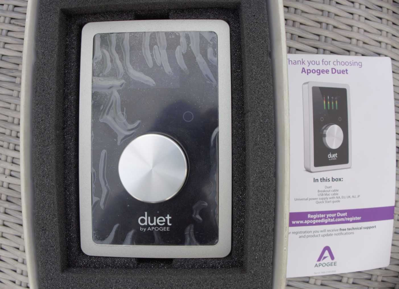 Apogee Duet Interface Audio/Midi wersja PC & MAC