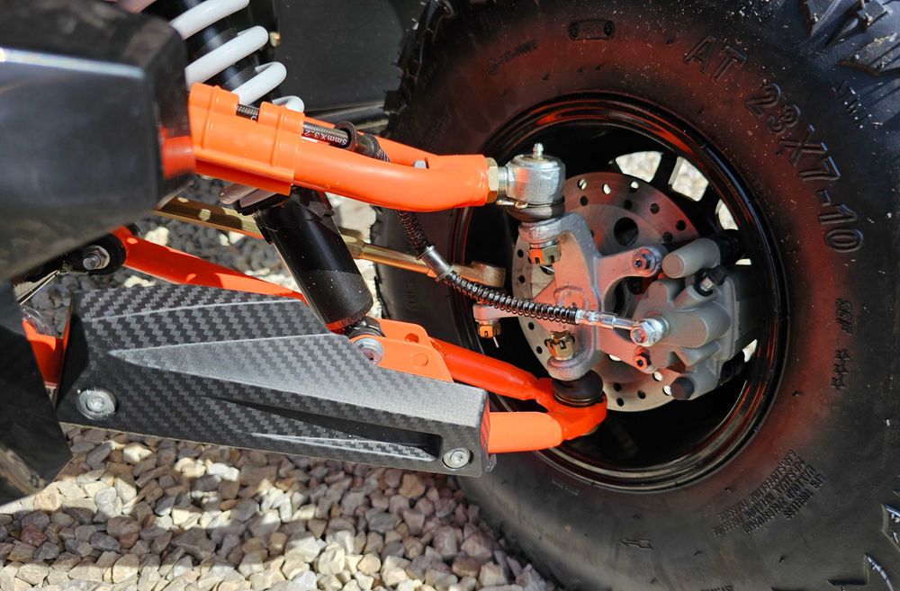 Quad EGL 250 berreta 200 wyciągarka hak alusy