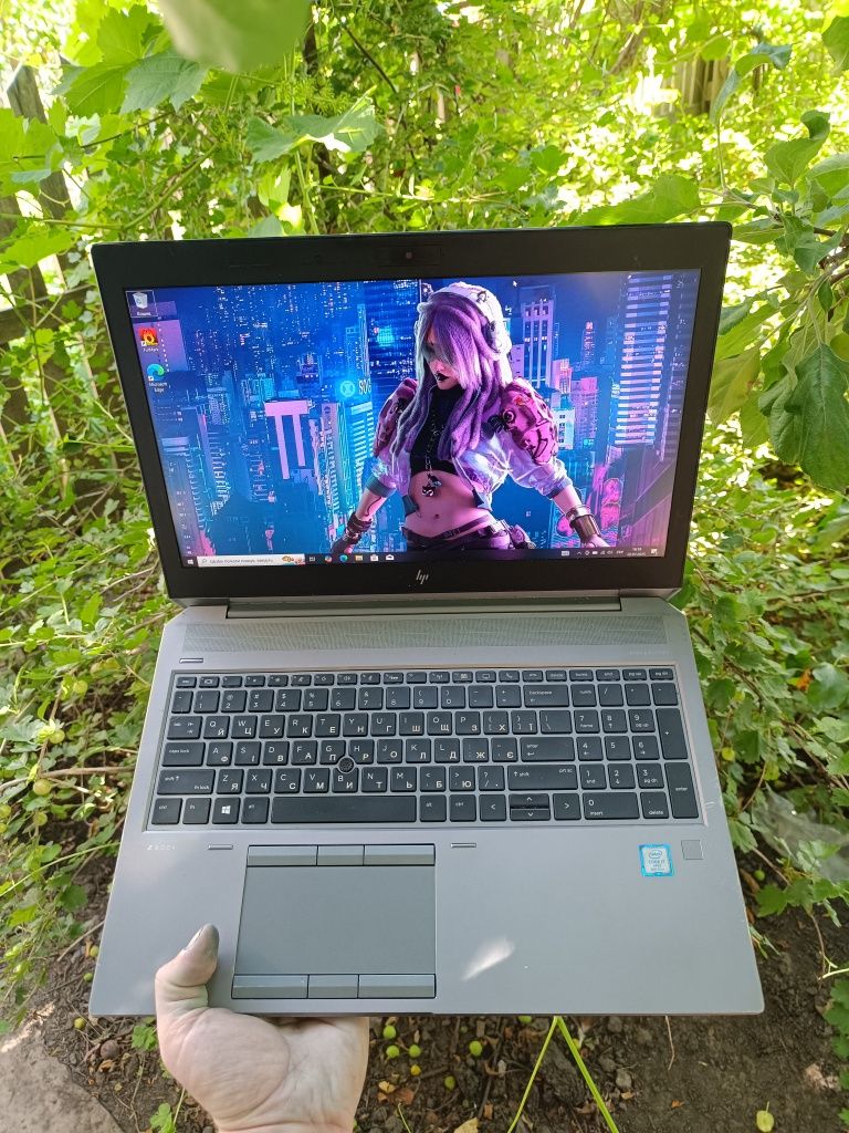 6 ядер, Ігровий ноутбук HP (i7 8850H/16/512/P1000 4GB)