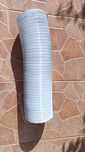 Tubo flexível alumínio branco D 120mm C 1,50m
