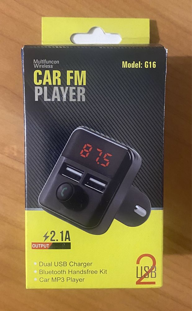FM модулятор, Car FM PLAYER, модель: G16
