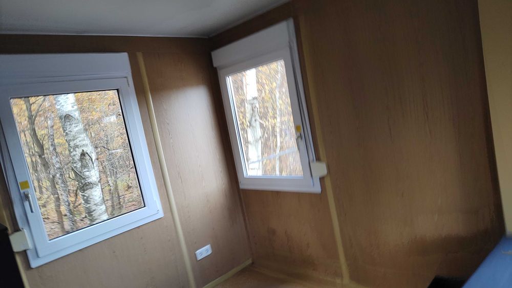 Kontener biurowy 5x9 45m2 podwójny budowlany socjalny klimatyzacja