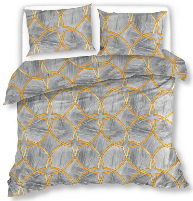 Pościel Satynowa 160x200 Gwiazdy 18371 eStilex