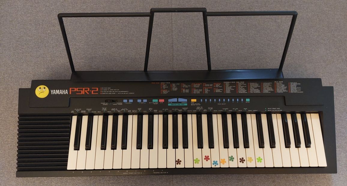 Keyboard vintage Yamaha PSR-2