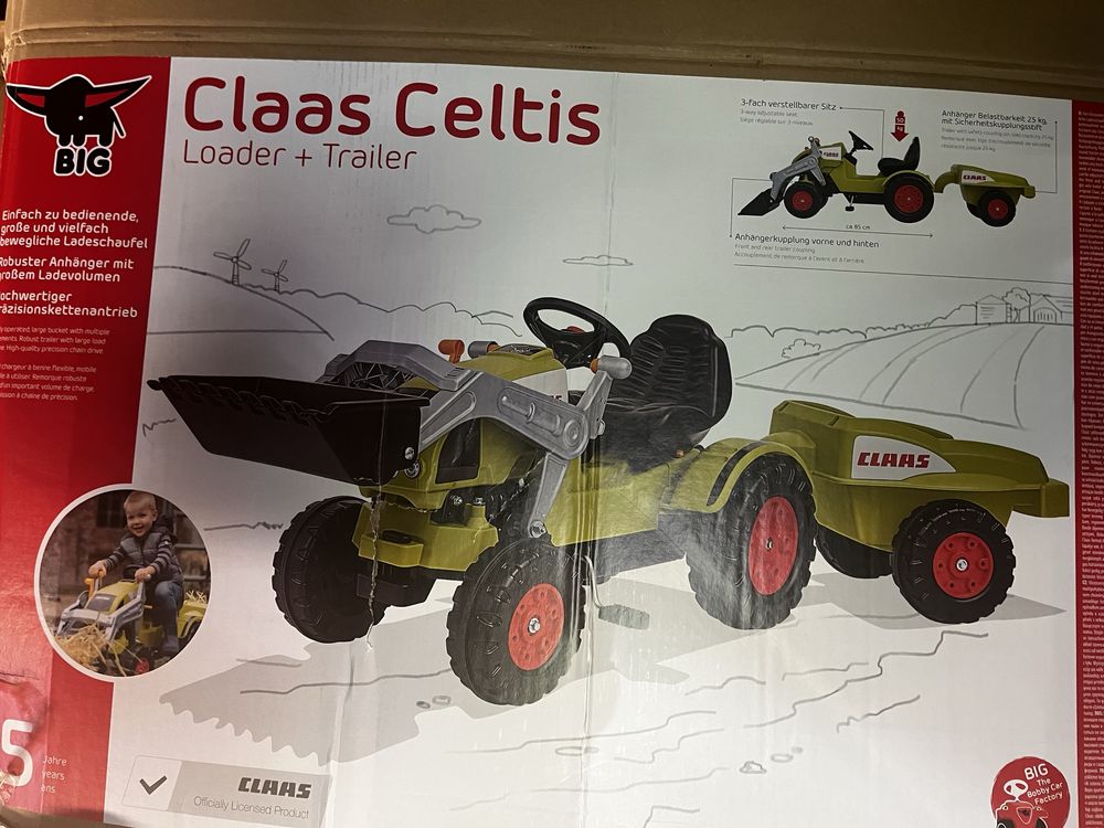 Claas Celtis Traktor z przyczepą nowy