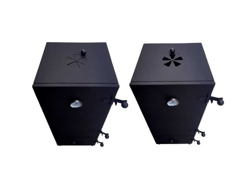 Wędzarnik ogrodowy, wędzarnia, smoker metalowa solidna od ręki