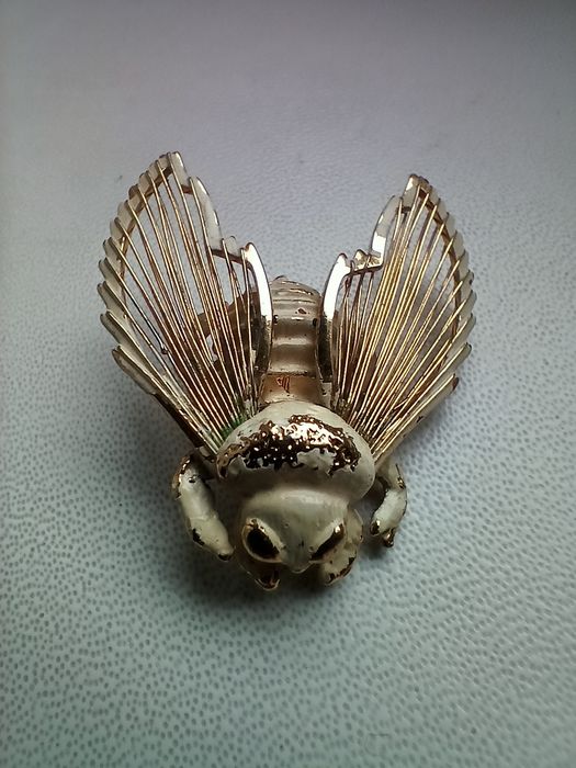 Broszka Kostiumowa amerykańskiej firmy MONET bardzo szczegółowa WARTO!