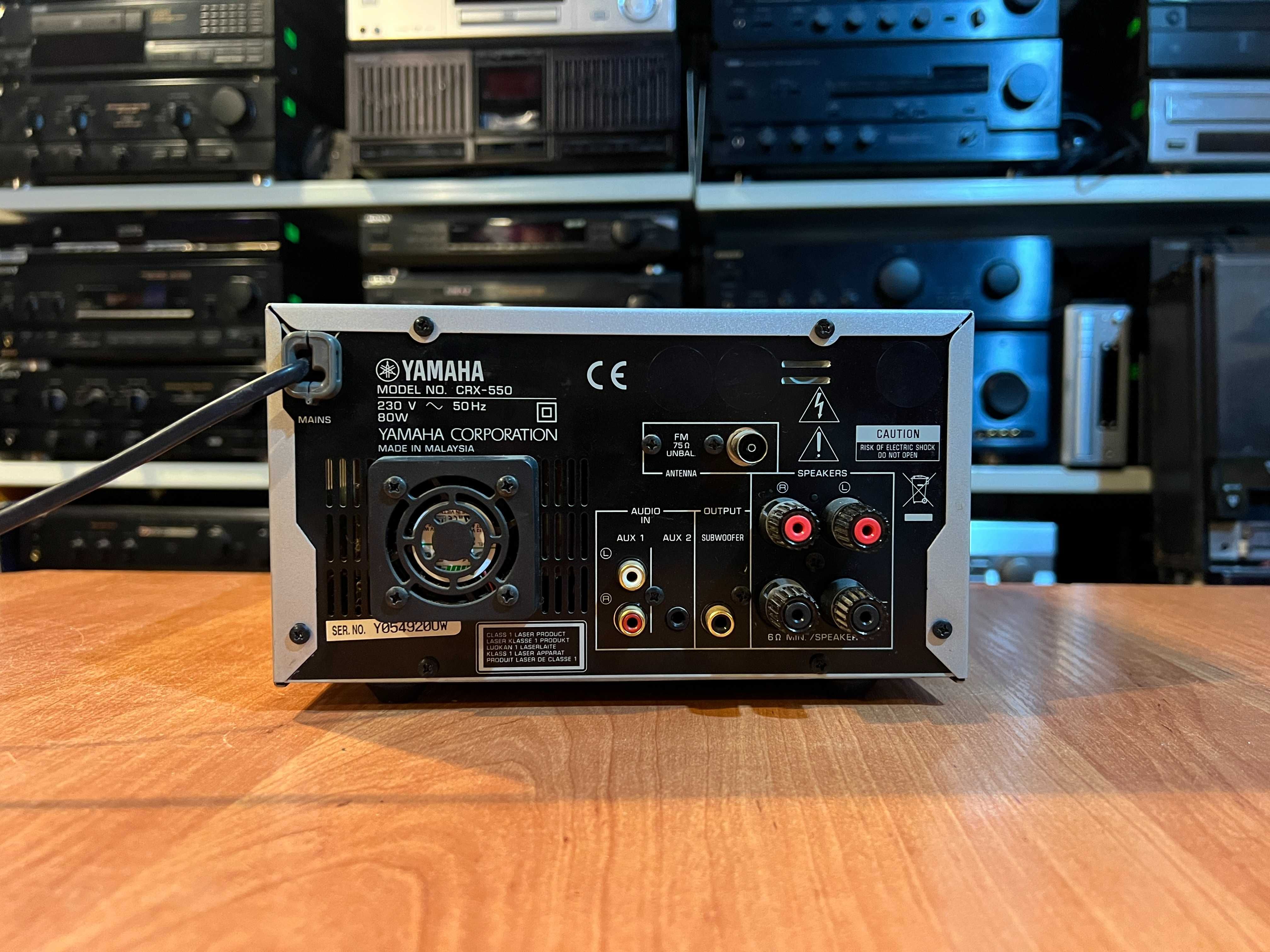 Amplituner/Wieża Yamaha CRX-550 Audio Room