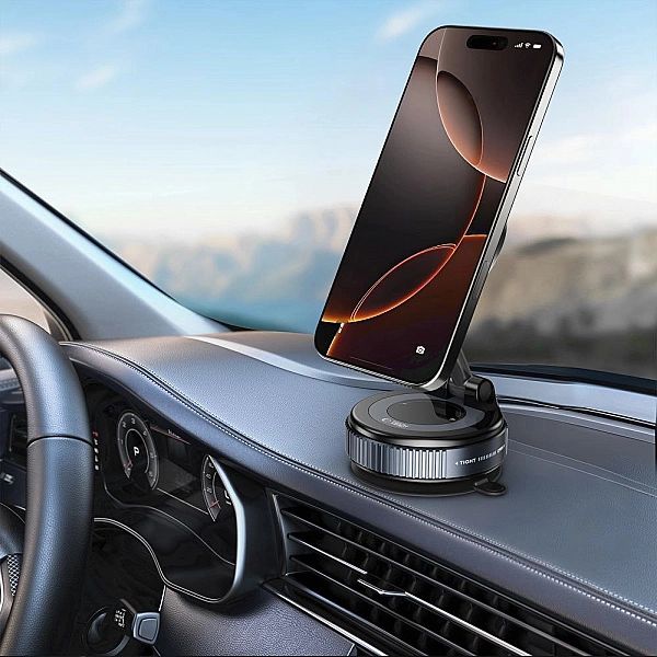 Tech-Protect N60 Magnetic Magsafe Windshield & Dashboard Car Mount Bla