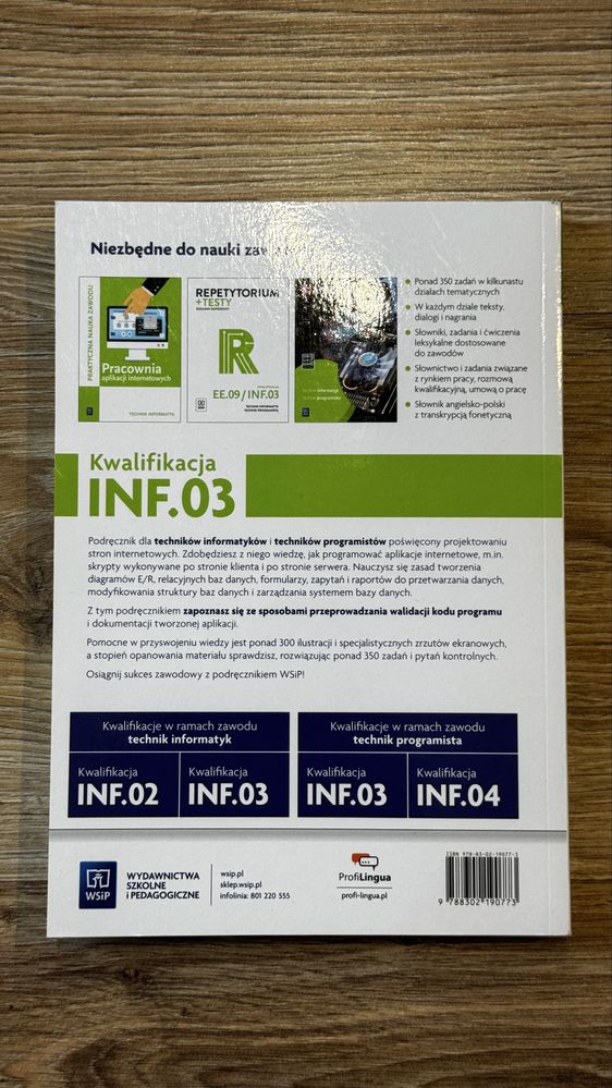 Tworzenie stron i aplikacji internetowych Inf.03 podręczniki