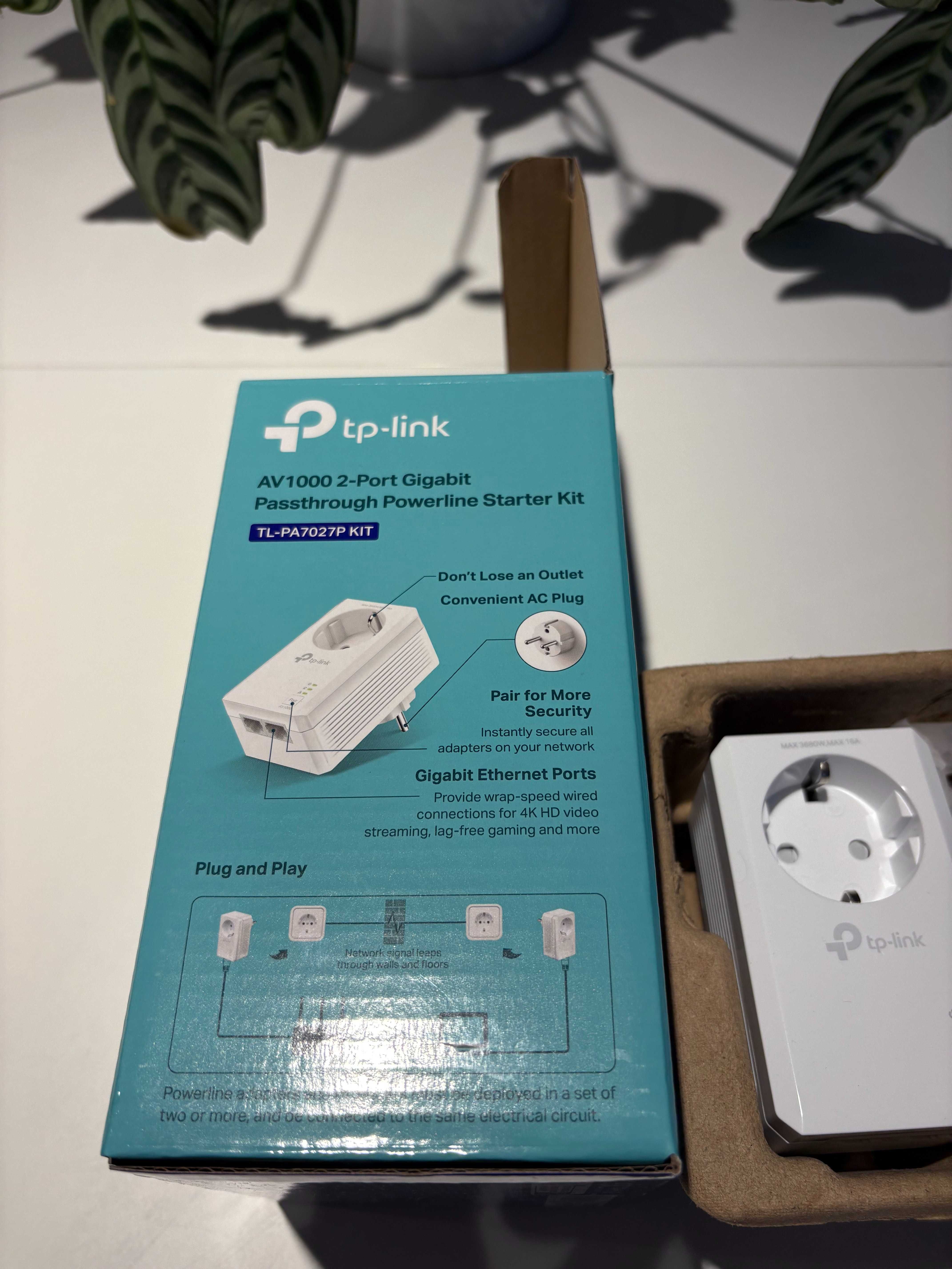 Wybitny Adapter powerline TP-Link TL-PA7017P KIT 2 szt. 1000 Mbps