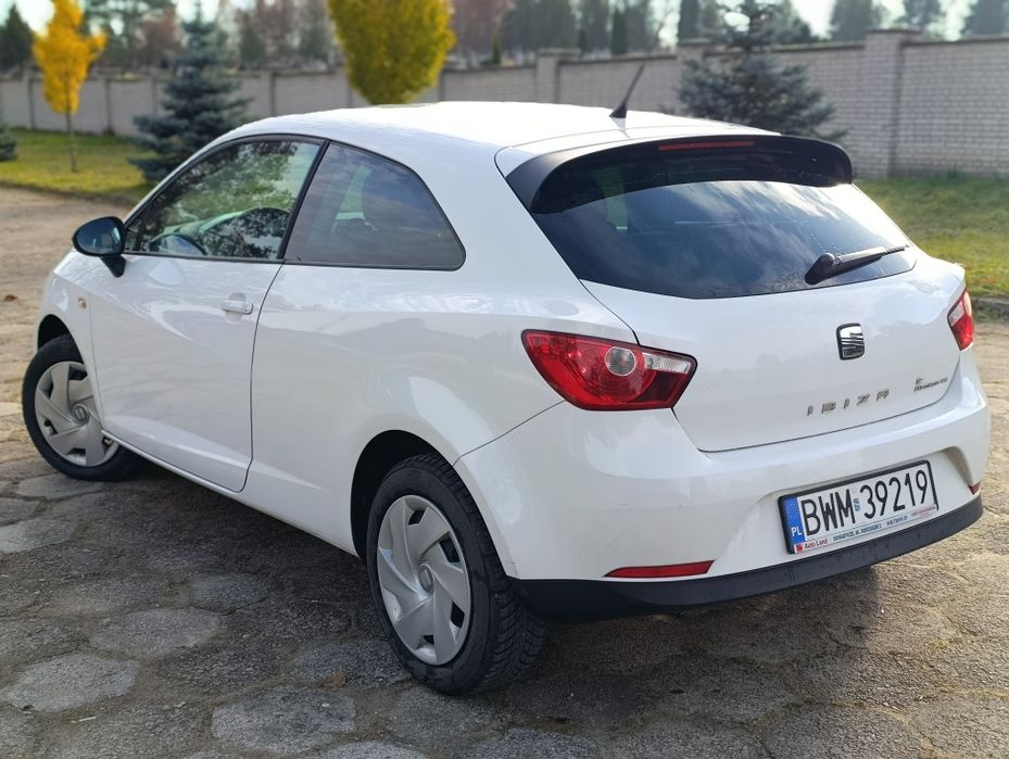 Seat Ibiza 1.2 TDI 75kM 2011r Klimatyzacja Mega Oszczędny Po Serwisie