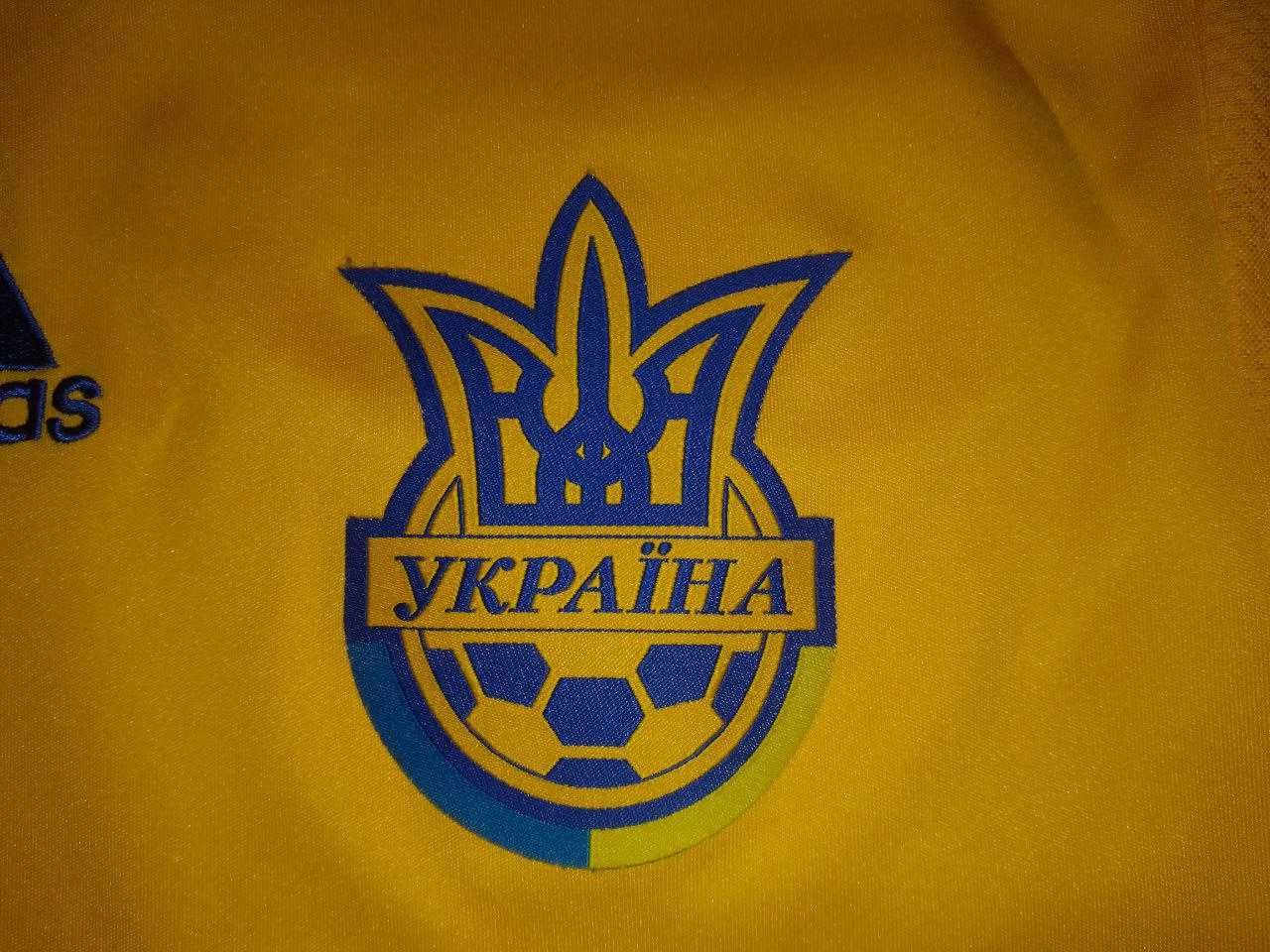 Футболка футбольная, джерси Сборная Украина (Adidas) 2012 + шорты