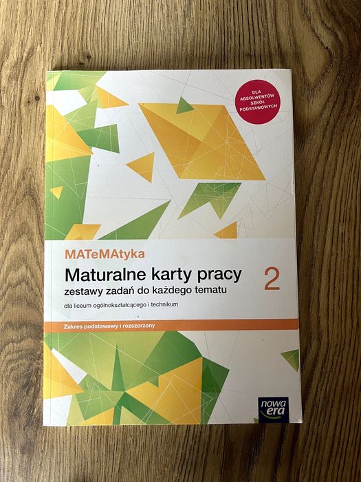 Maturalne karty pracy MATeMAtyka klasa 2 rozszerzenie
