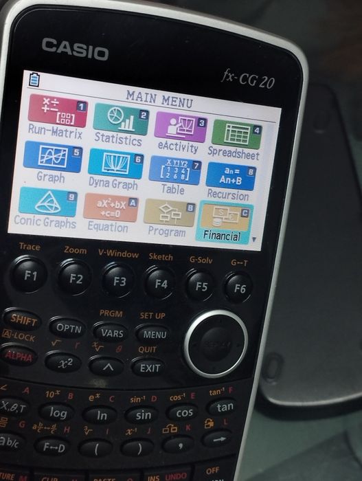 Casio grafica FX-cg20 = FX-CG50