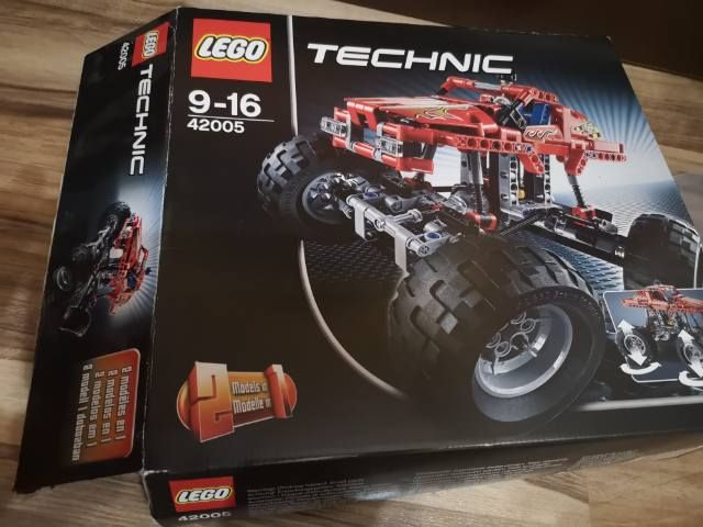 LEGO TECHNIC 42005 Monster Truck 2w1