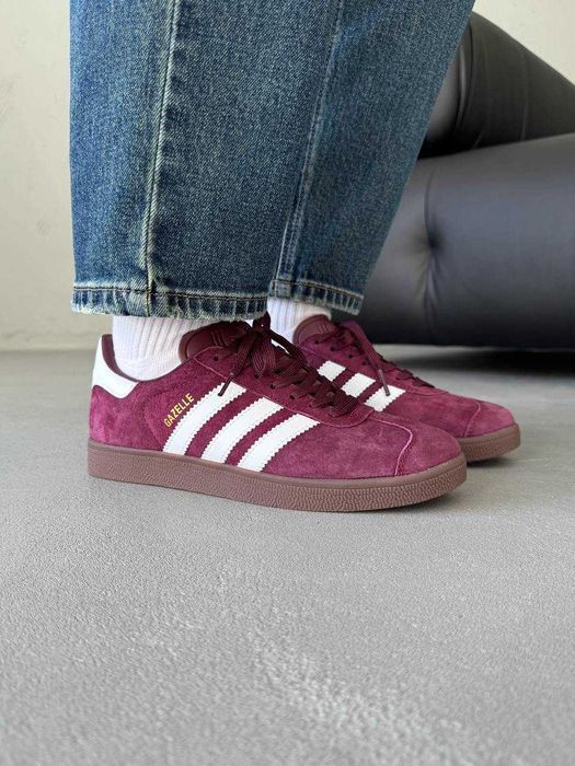 Кросівки Adidas Gazelle Bordo premium
