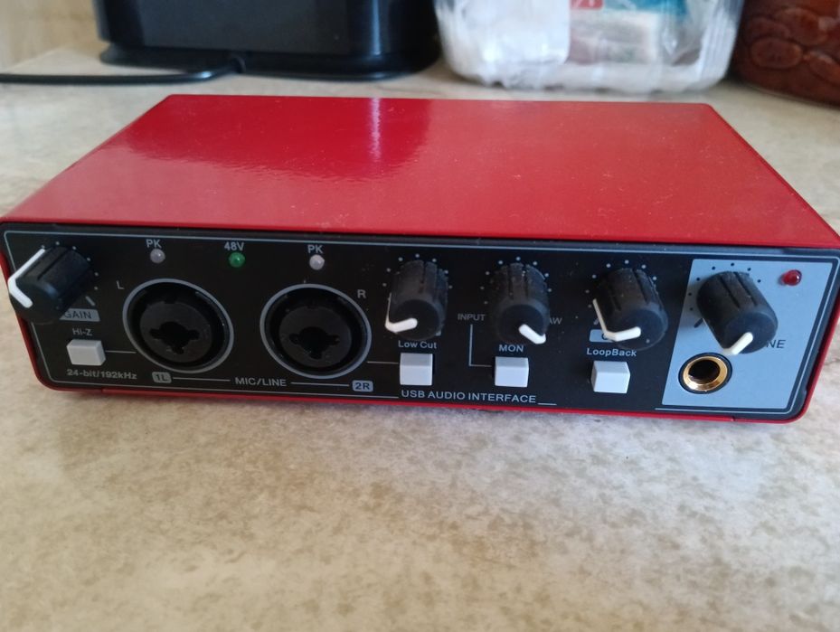 Аудио интерфейс (звуковая карта)